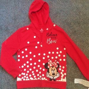 NWT Minnie Mouse hoodie